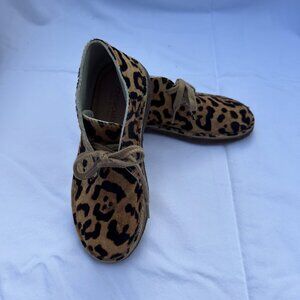 Crewcuts Chukka/Ankle Boots Leopard Calf Hair and Leather